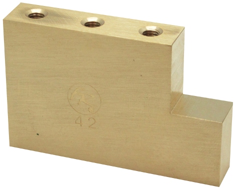 Floyd Rose FROFTBL42 - Fat Brass L Shaped Tremolo Block - 42 mm