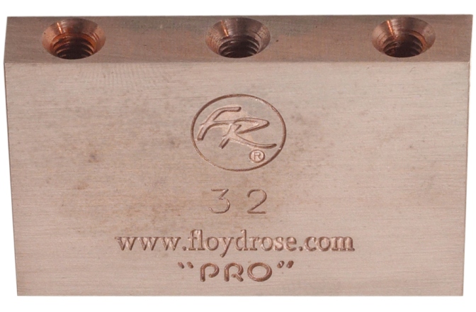 Bloc tremolo Floyd Rose Floyd Rose  FRPTUB32 - Pro Tungsten Sustain Block - 32 mm