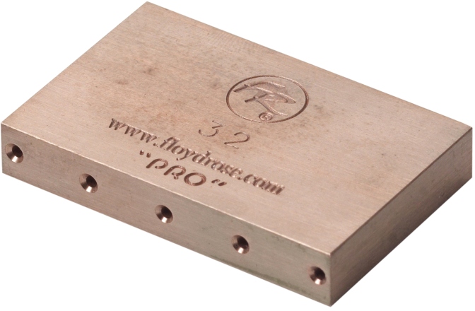 Bloc tremolo Floyd Rose Floyd Rose  FRPTUB32 - Pro Tungsten Sustain Block - 32 mm