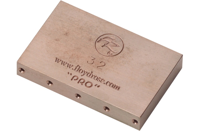Bloc tremolo Floyd Rose Floyd Rose  FRPTUB32 - Pro Tungsten Sustain Block - 32 mm