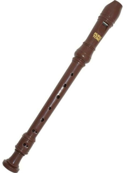 Pure Tone Kids Descant Recorder Brown