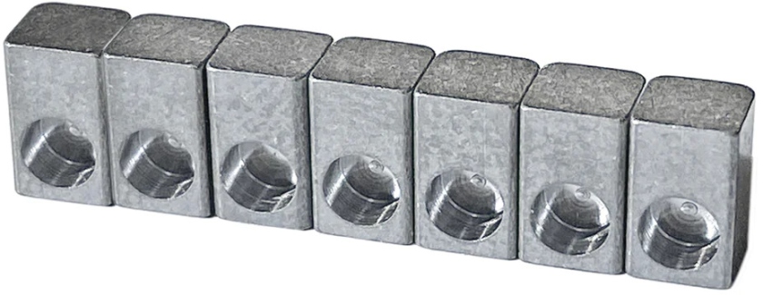 Floyd Rose FR7TISLI21 - KTS Titanium String Lock Insert Blocks, 7 pcs. (2021+ Version)