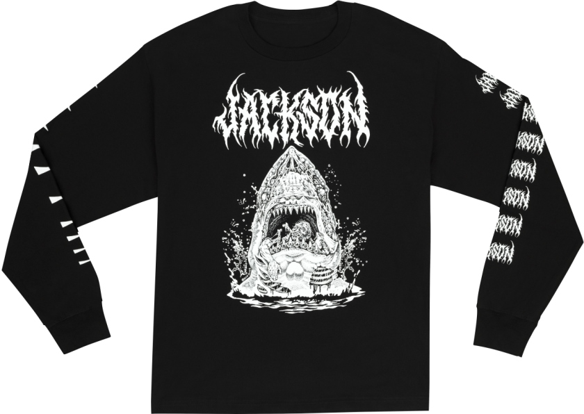 Jackson Sharkrot L/S T-Shirt Black S
