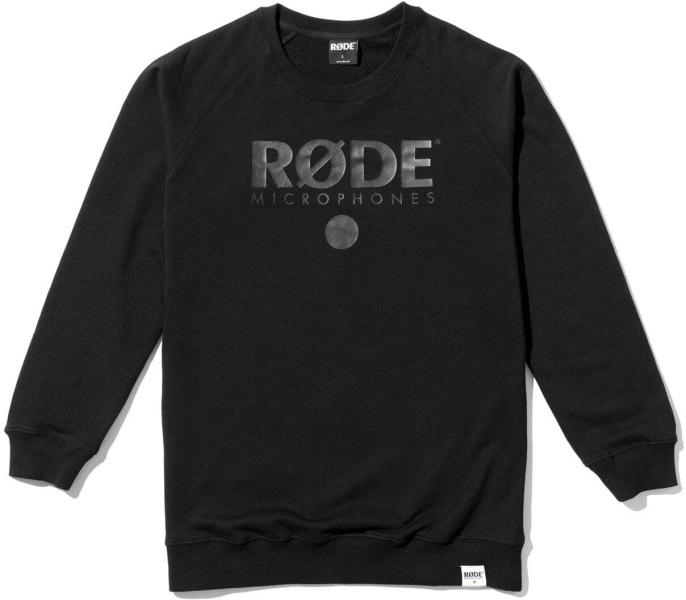 Rode Crew Neck Sweater Black M