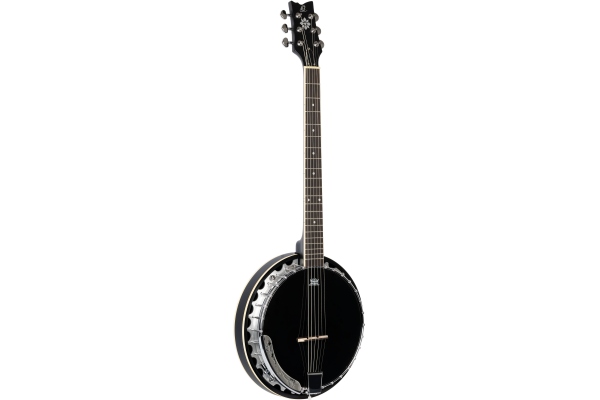 Banjo Raven Series 6-String inclusive Gigbag - BK - Black Banjo Raven Series 6-String inclusive Gigbag - BK - Black