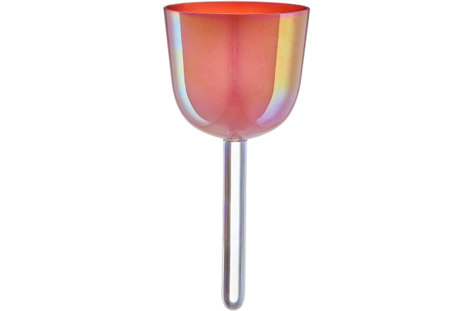 Bol de meditație cu mâner Meinl 3.25" Essence Solfeggio Crystal Singing Bowl 963 Hz, Coral Reef