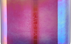 Bol de meditație cu mâner Meinl 8" Essence Solfeggio Crystal Singing Bowl 174 Hz, Brandy Rose