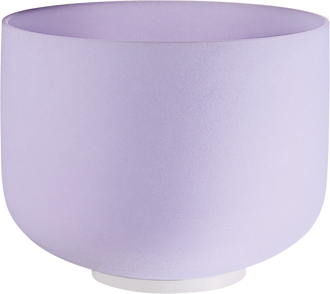 Meinl Amethyst Crystal Singing Bowl, frosted, 8