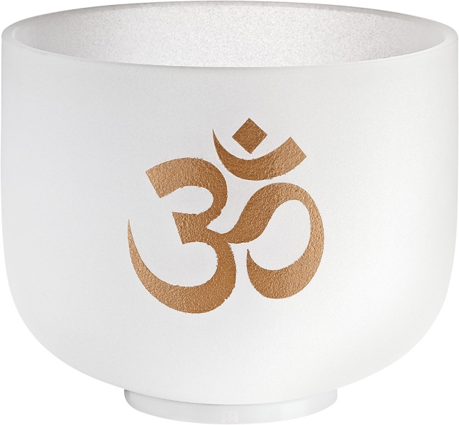 Meinl Crystal Singing Bowl, white-frosted, 8