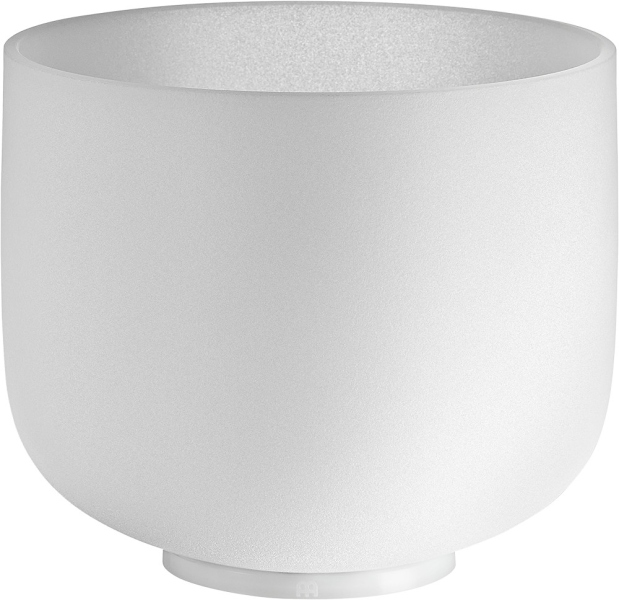 Meinl Crystal Singing Bowl, white-frosted, 8
