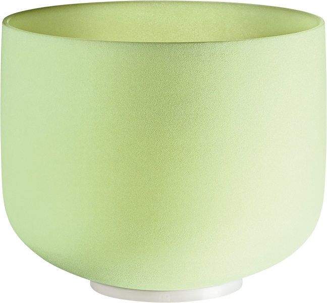 Meinl Emerald Crystal Singing Bowl, frosted, 10