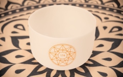 Bol de meditaţie Meinl Solfeggio Crystal Singing Bowl, 174 Hz, 12" / 30 cm