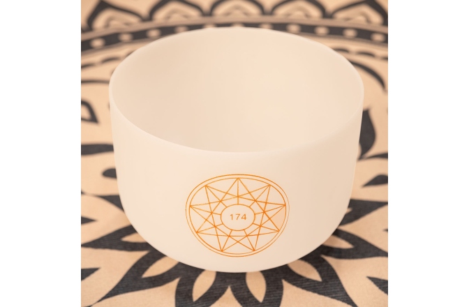 Bol de meditaţie Meinl Solfeggio Crystal Singing Bowl, 174 Hz, 12" / 30 cm
