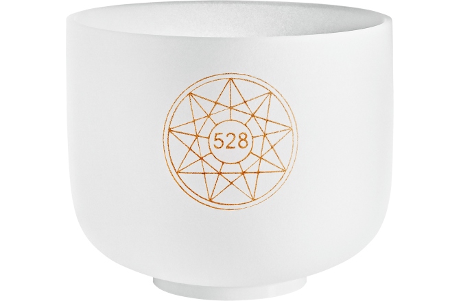 Bol de meditaţie Meinl Solfeggio Crystal Singing Bowl, Mi 528 Hz, 8" / 20 cm, Solarplexus Chakra