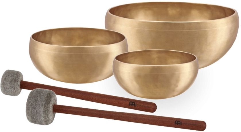 Meinl Cosmos Series Basic Therapy Singing Bowl Set - 3 pcs.