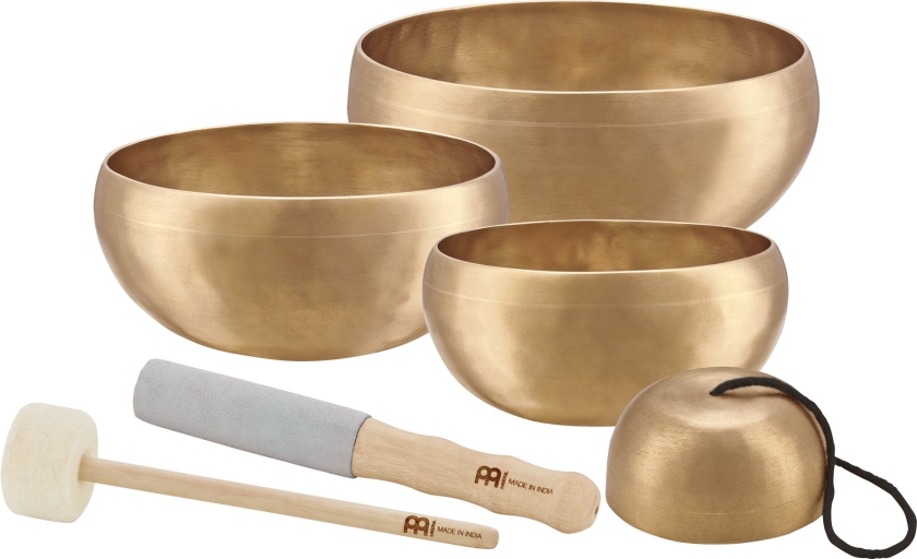 Meinl Singing Bowl Set - COSMOS SERIES - Consists of: 4 Singing Bowls