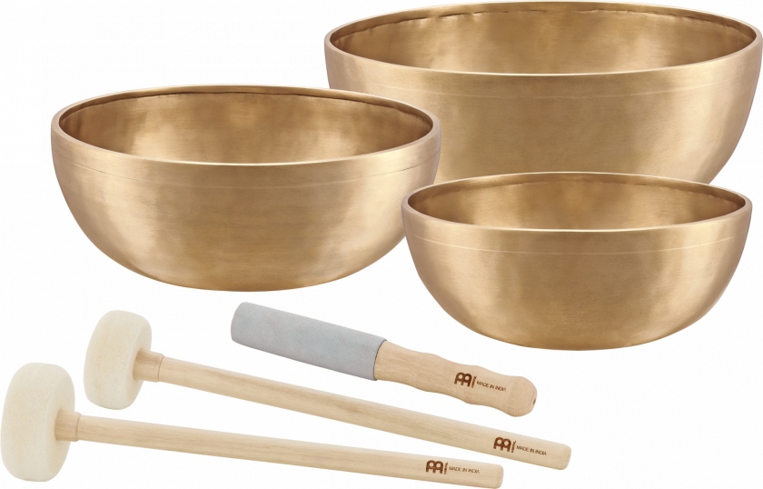 Meinl Singing Bowl Set - ENERGY SERIES - Consists of: 3 Singing Bowls