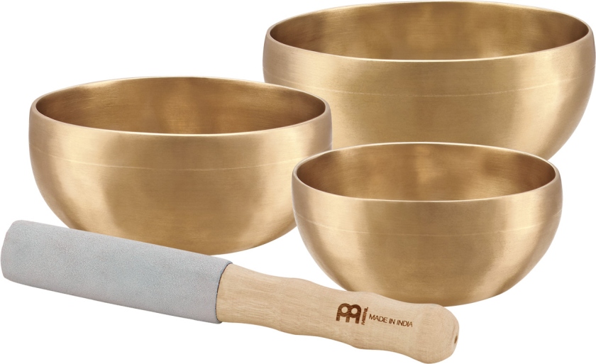 Meinl Singing Bowl Set - UNIVERSAL SERIES - Consists of: 3 Singing Bowls