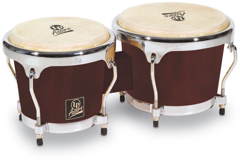 Latin Percussion Bongo Aspire Dark Wood