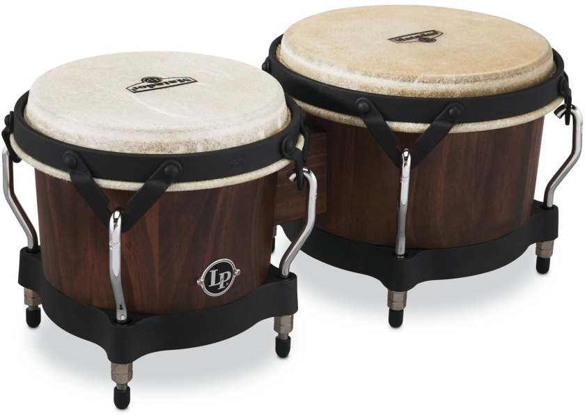 Latin Percussion Bongo Matador Wood Whiskey Barrel