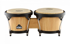 Bongo  Nino Percussion Wood Bongo - Natural/Black