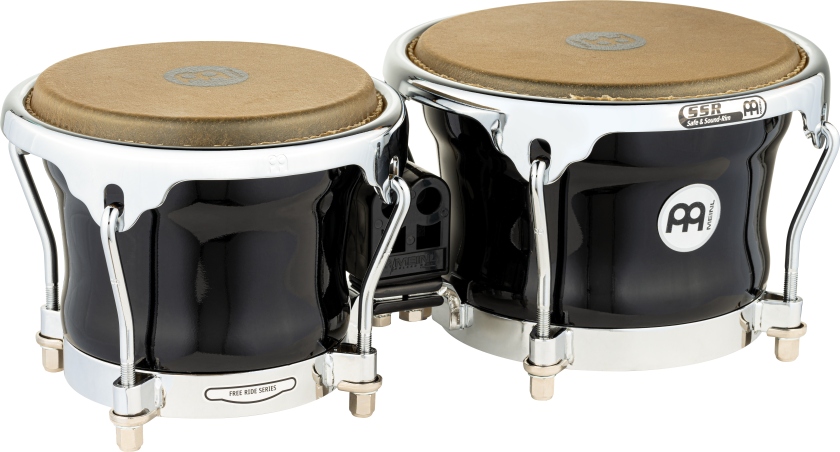 Meinl Free Ride Fiberglass Bongo - Black 7