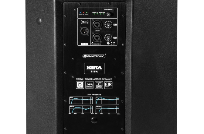 Boxa activa Omnitronic XIRA-215A  Active 2-Way Speaker FIR-DSP