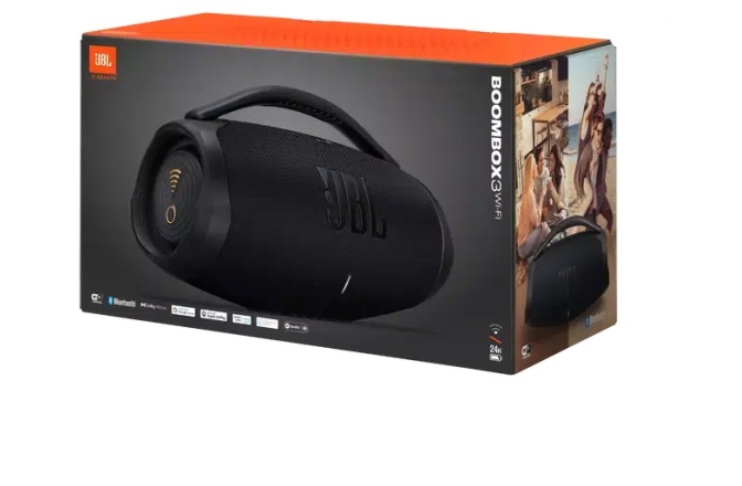 Boxă Bluetooth portabilă JBL Boombox 3 Wi-Fi Black