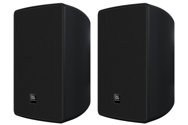 Optimal Audio Cuboid 6 Black Pair