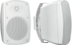 boxe de exterior rezistente la umiditate pentru perete Omnitronic OD-5 Wall Speaker 8Ohms white 2x