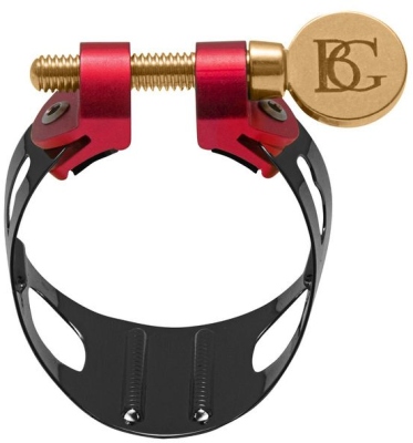 BG France DUO LDSB Ligature Curved Soprano Sax Black