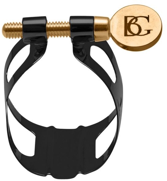 BG France Tradition Ligature Bass Clarinet Black