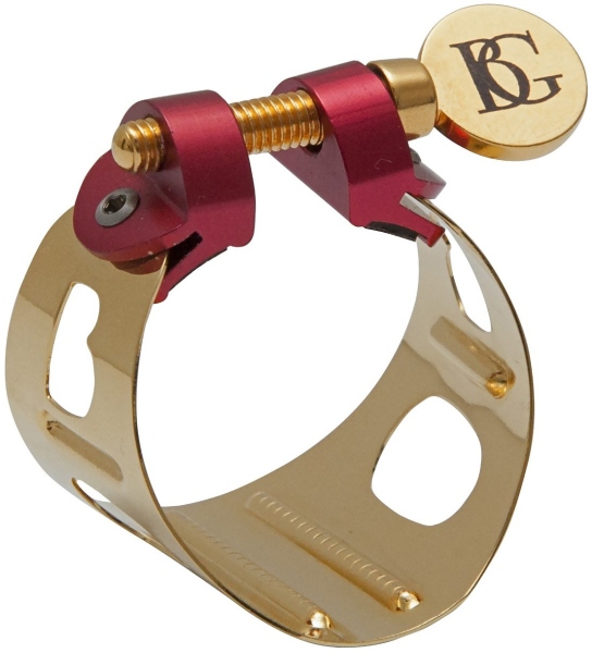 BG France LDS0 DUO ligature Gold lacquered L Sax Soprano