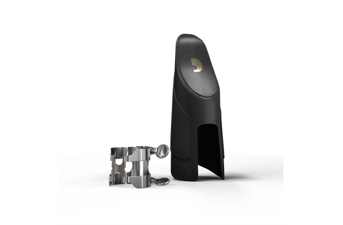 Brățară și Capac de Clarinet Daddario Woodwinds H-Ligature & Cap Eb Clarinet Silver