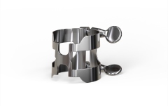 Brățară și Capac de Clarinet Daddario Woodwinds H-Ligature & Cap Eb Clarinet Silver