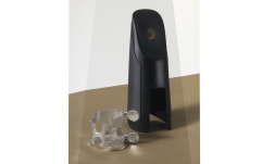 Brățară și Capac de Clarinet Daddario Woodwinds H-Ligature & Cap Eb Clarinet Silver