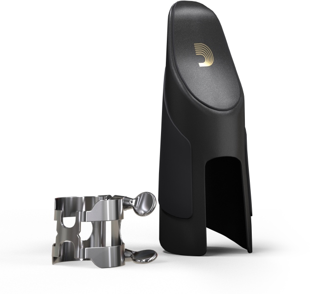 Daddario Woodwinds H-Ligature & Cap Alto Saxophone Silver