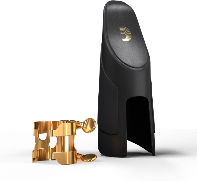 Daddario Woodwinds H-Ligature & Cap Tenor Saxophone (Metal Mouthpieces) Gold