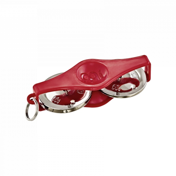 Meinl Hand Percussion Key Ring Tambourine - red