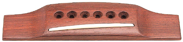 Grover B 3343 - Pin Style Guitar Bridge Rosewood