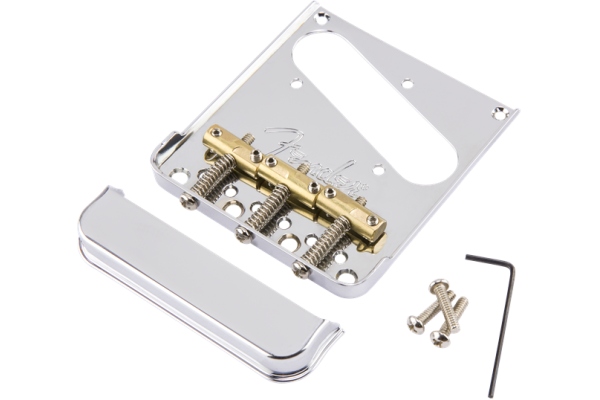 Fender 3-Saddle American Professional Telecaster Bridge Assembly