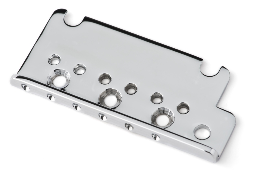 Fender American Standard Strat Bridge Plate ('86-'07) Chrome