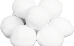 Bulgări de zăpadă Europalms Snowballs, 7,5cm, 10x