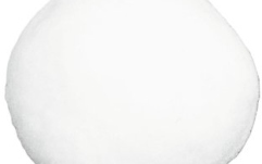 Bulgări de zăpadă Europalms Snowballs, 7,5cm, 10x