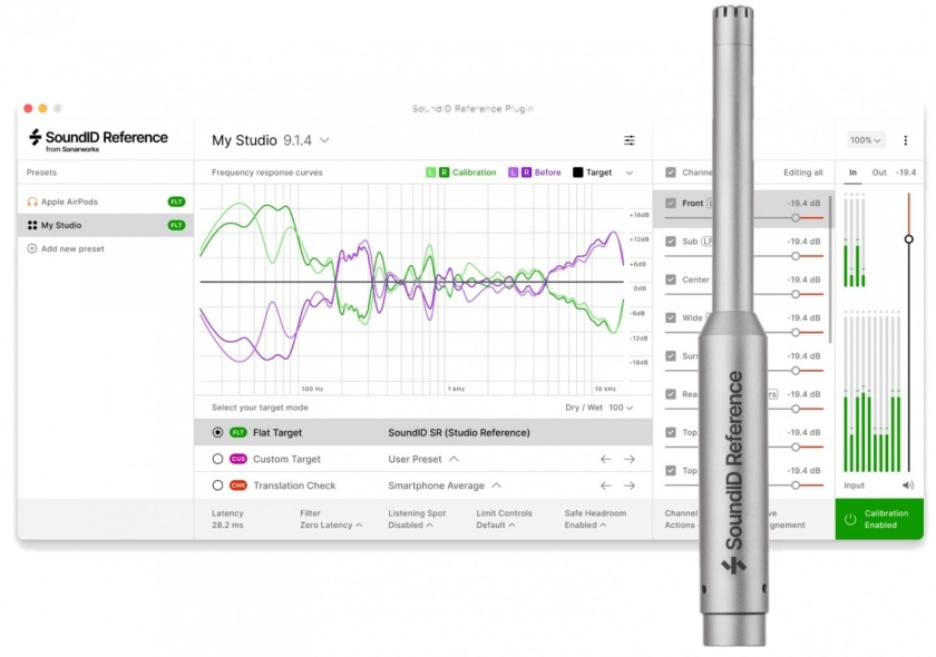 Sonarworks SoundID Reference for Multichannel with microphone
