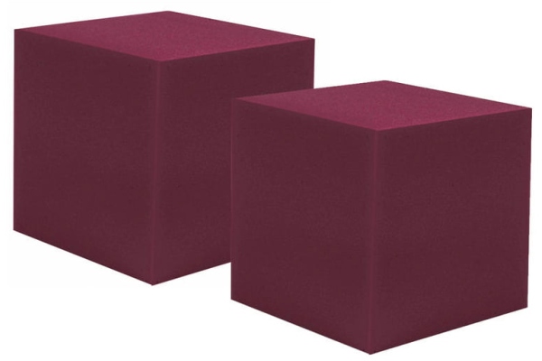 12″ CornerFill Cubes Burgundy