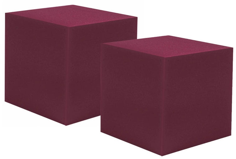 Auralex 12″ CornerFill Cubes Burgundy