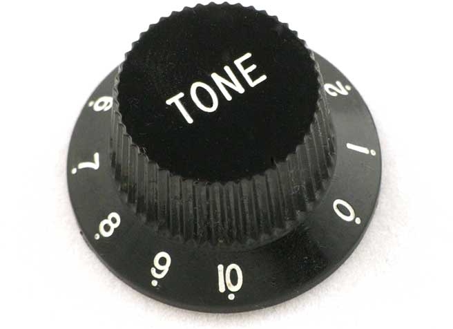 Buton de potentiometru ton Strat Partsland ST-Model Tone BK