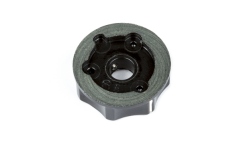 Buton din plastic Fender Deluxe Jazz Bass Lower Concentric Knob Black