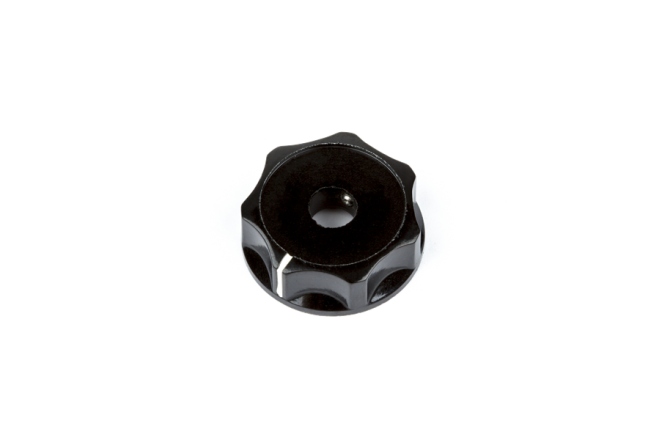 Buton din plastic Fender Deluxe Jazz Bass Lower Concentric Knob Black